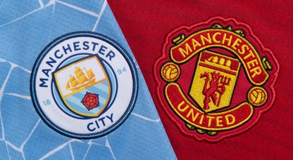 Man. United vs. Man City soccer matchup