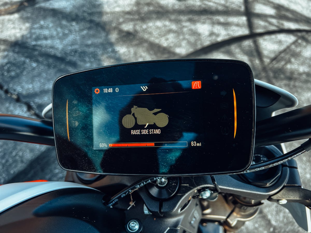 motorcycle LCD dash