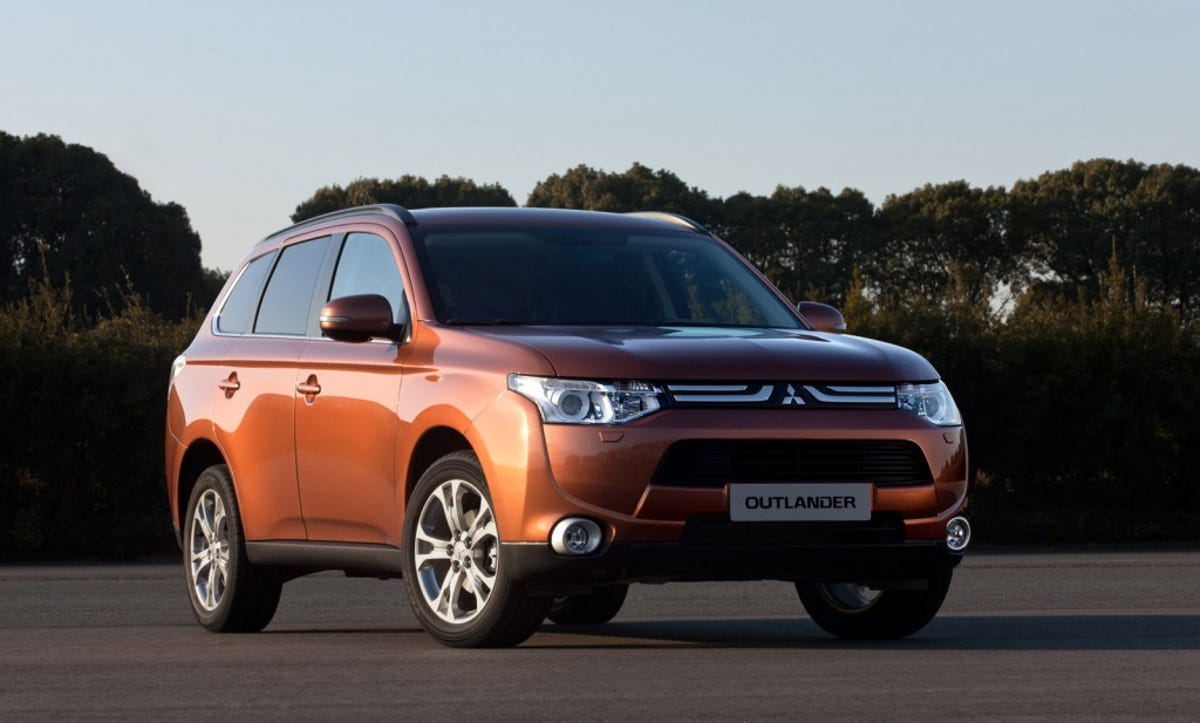 The 2013 Mitsubishi Outlander on which the plug-in hybrid model will be based.