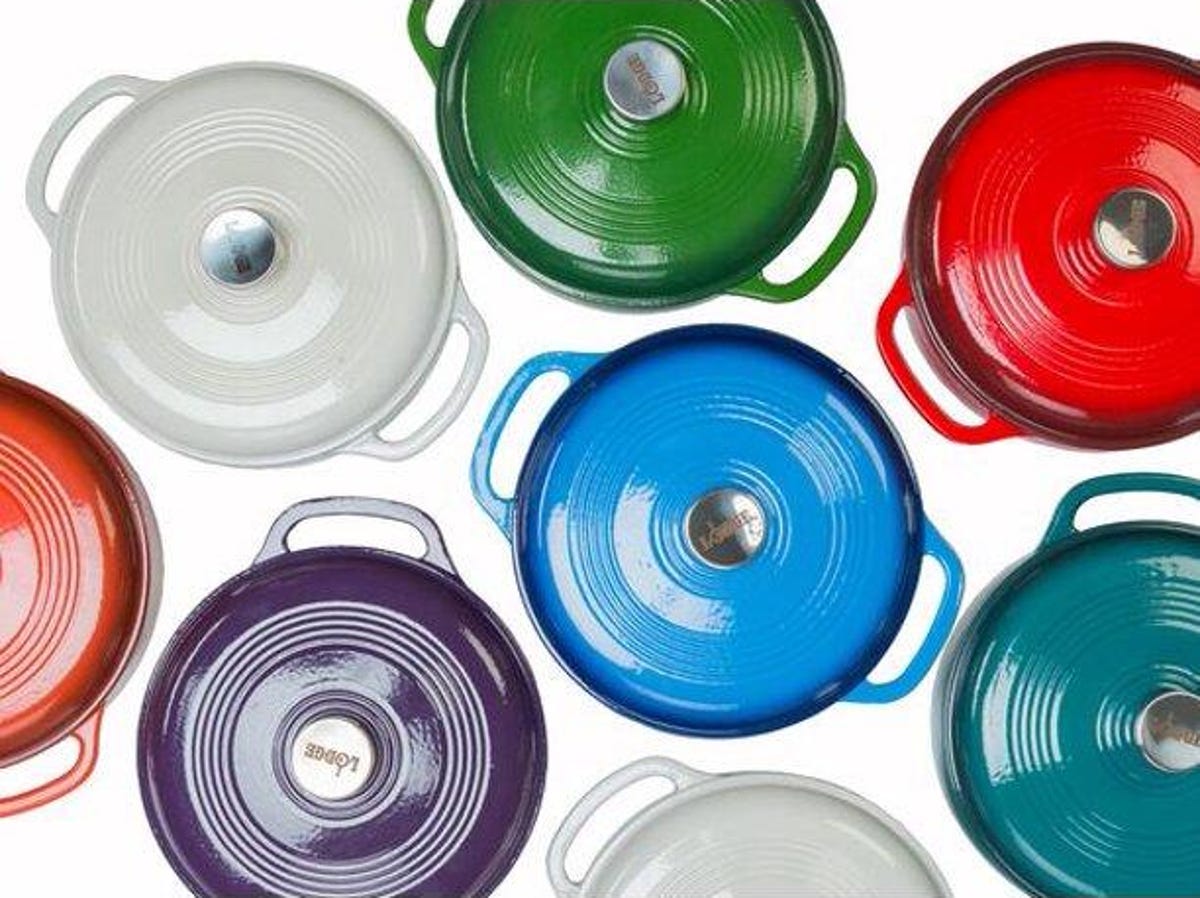 colorful dutch ovens