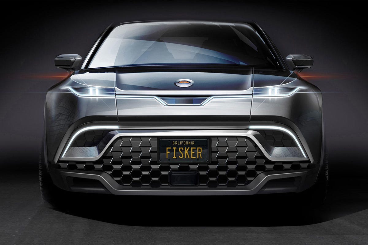 Fisker electric SUV teaser image