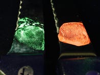 Putting the CSI in CSIRO - an Australian scientist has developed a technique to make fingerprints glow.