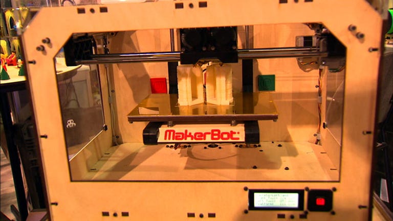 The MakerBot Replicator makes anything!