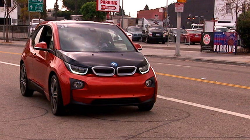 On the road with the BMW i3