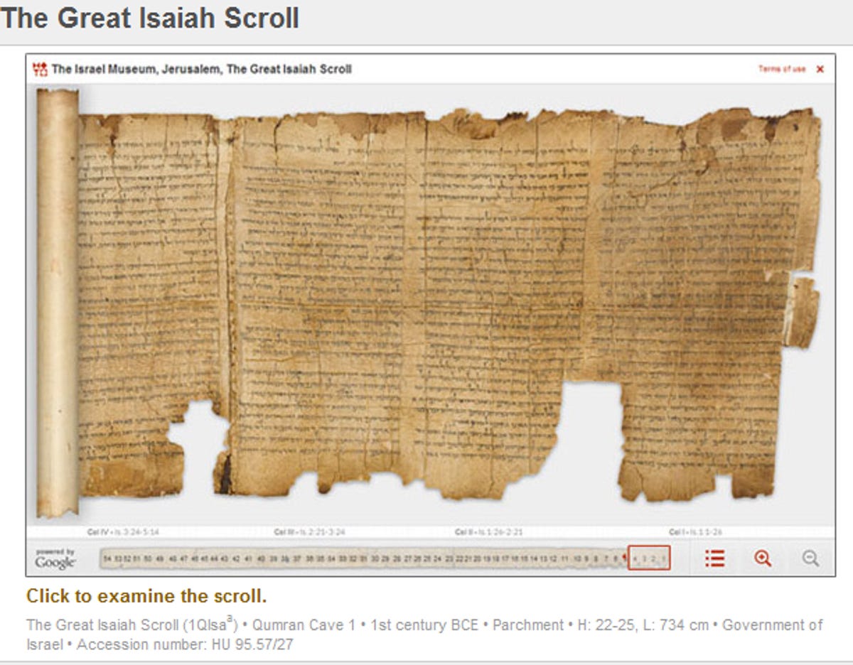 The Dead Sea Scrolls have been brought to life online.