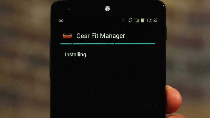 Use the Gear Fit with other Android devices