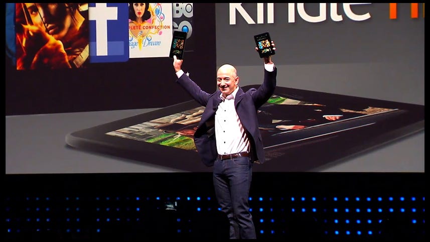 Amazon unleashes Kindle Fire HD