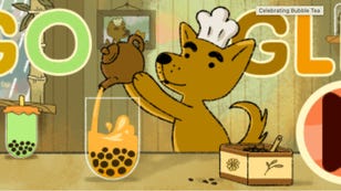 Google Doodle Celebrates Bubble Tea With an Interactive Game