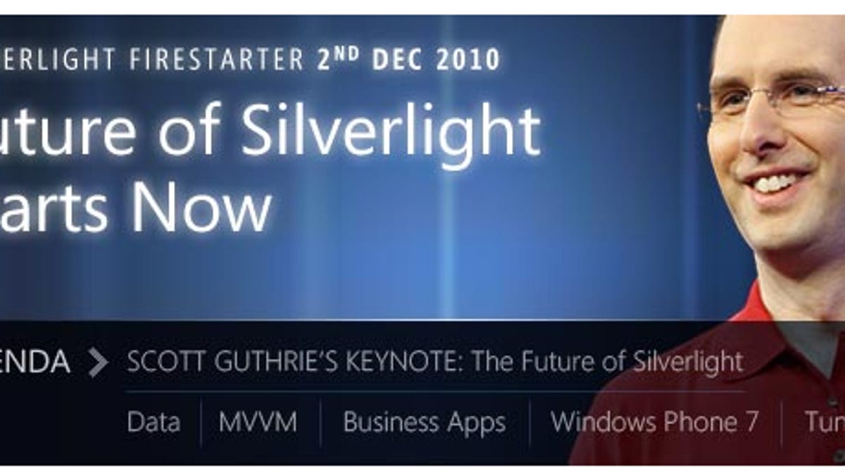 Silverlight Firestarter header