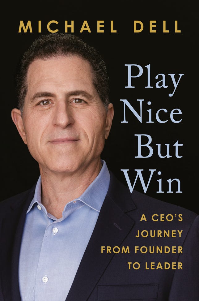 Michael Dell Play Nice But Win book cover