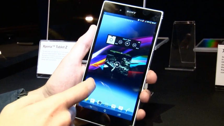 Sony Xperia Z Ultra hands-on