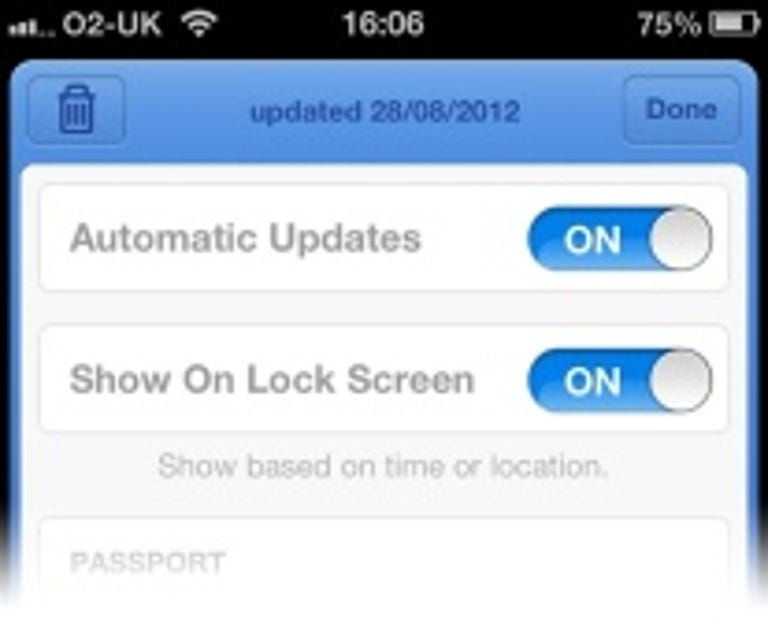 iOS 6 screen grab