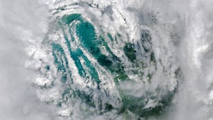 Startling NASA Satellite Image Shows Hurricane Ian's Wide Eye