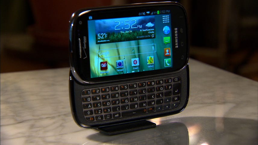 Take off with the Samsung Galaxy Stratosphere II