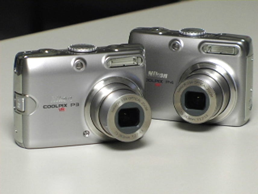 Nikon Coolpix P3 and P4