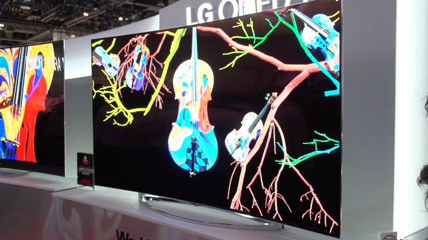 LG's flexible OLED TV bends at your command