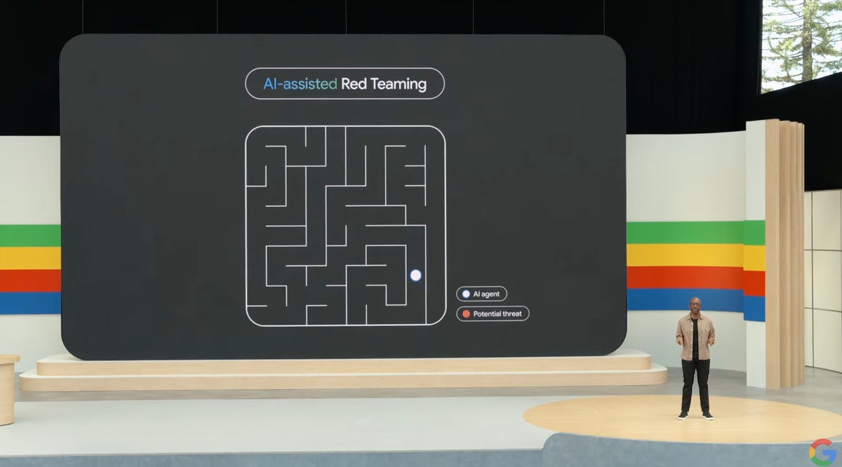 Ai red teaming demo on google screen