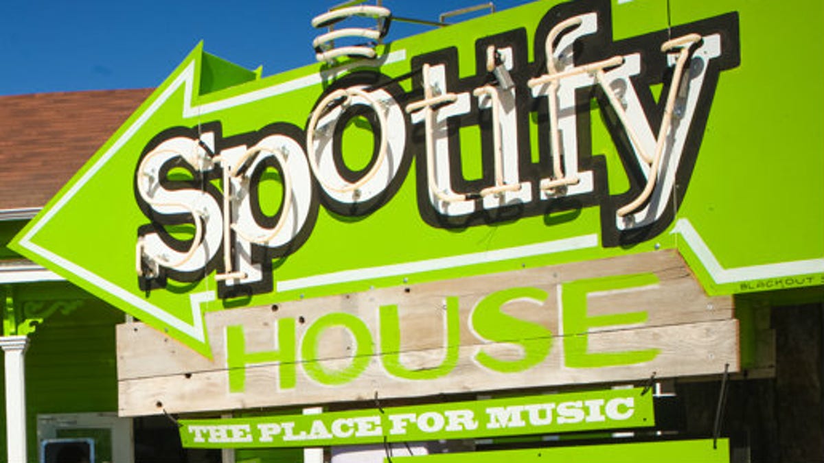 Spotify house at SXSW 2013.