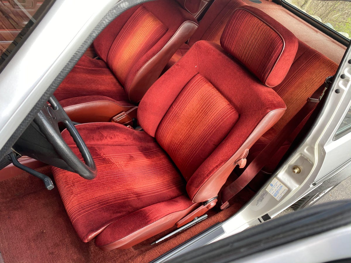 1985 VW GTI seats