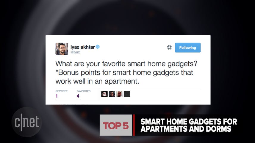 Top 5 smart home gadgets for apartments and dorms