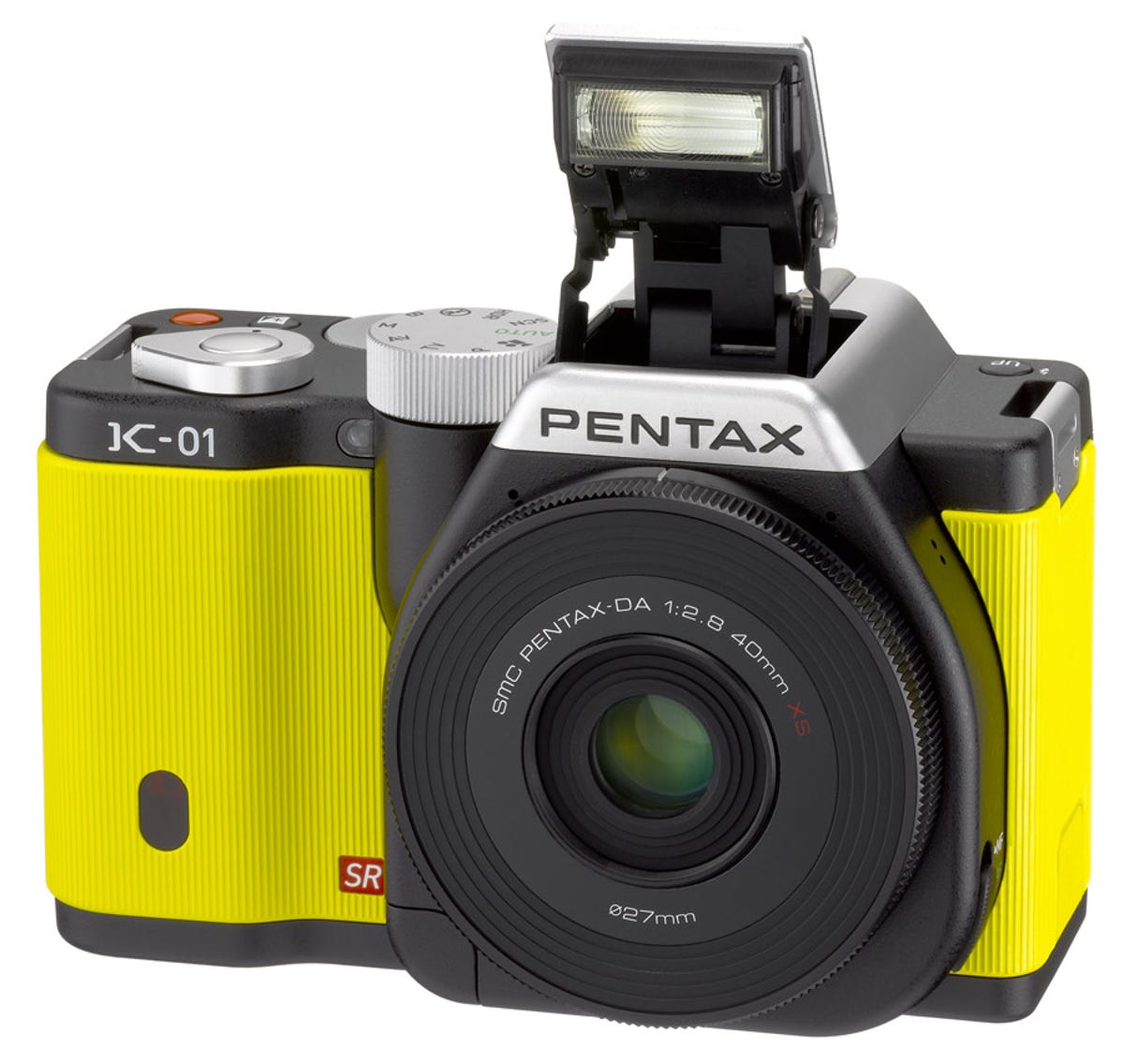 Pentax K-01 with the new 40mm pancake lens
