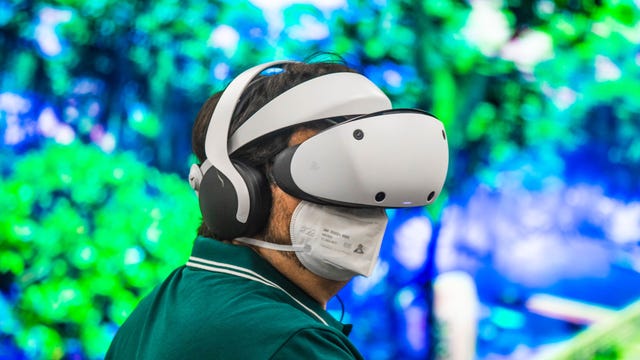 Sony Playstation VR 2 virtual reality headset