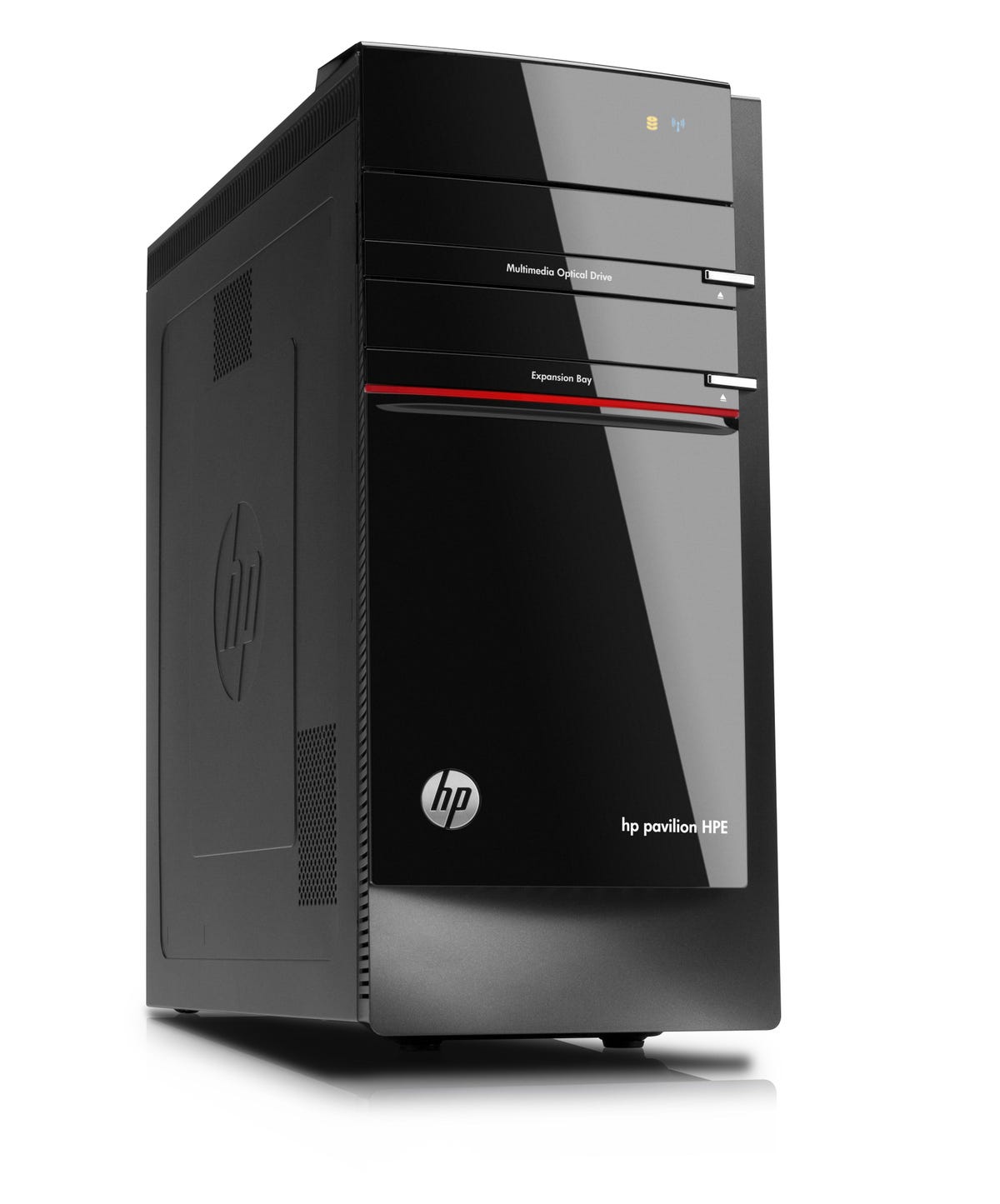 The Pavilion Elite received the biggest design overhaul of HP's new line-up.