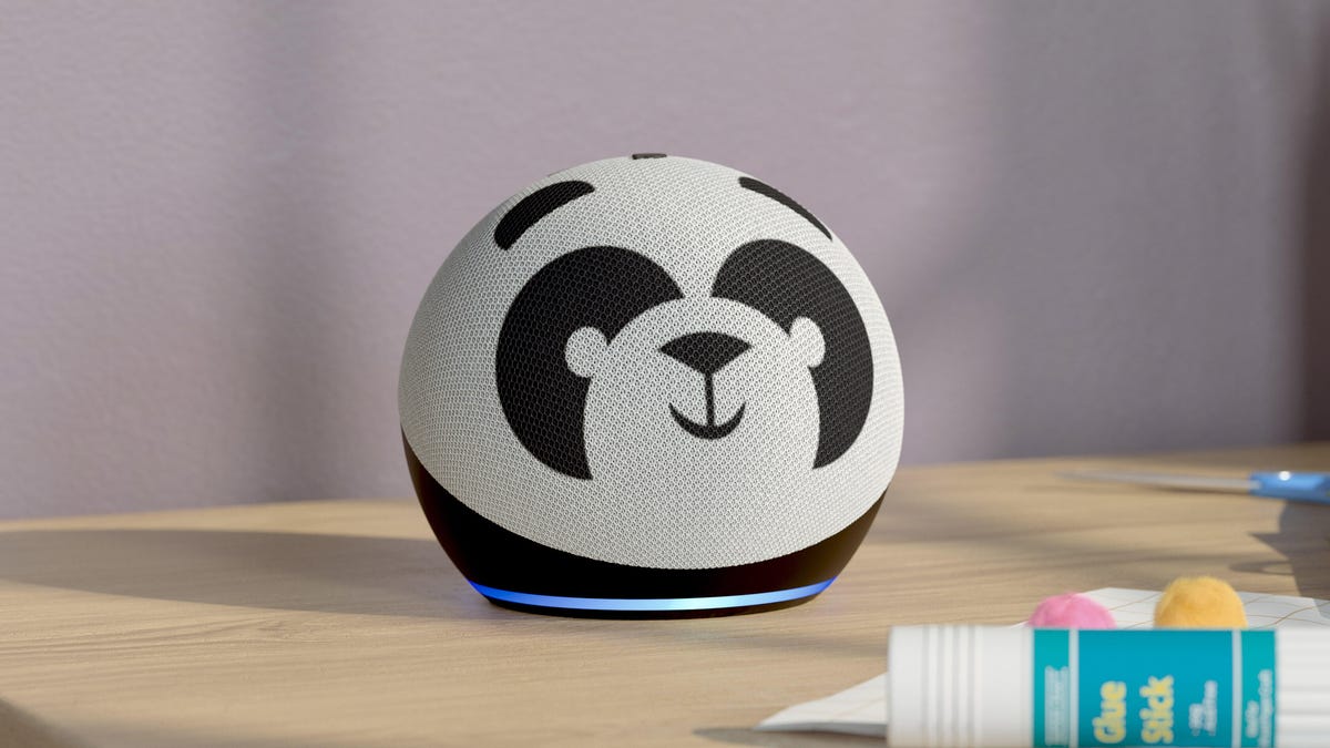 Echo Dot Kids Edition panda version