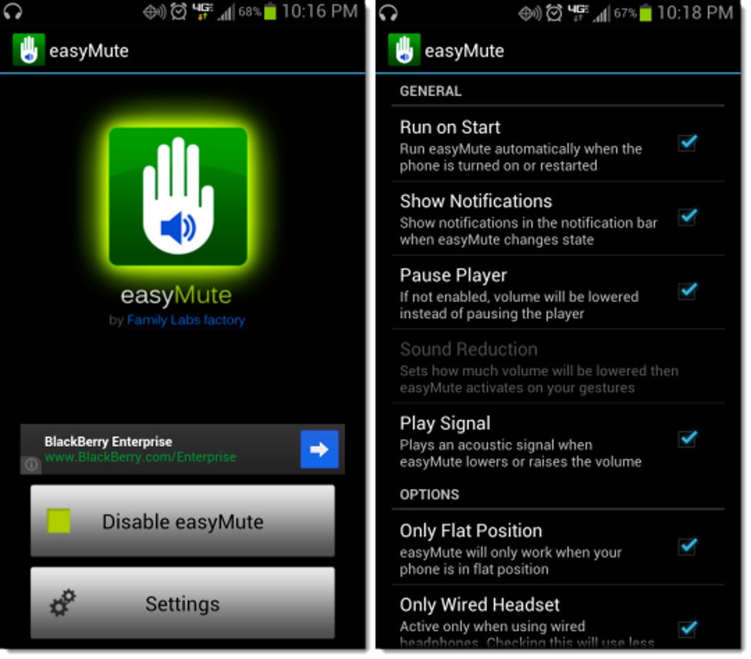 easyMute for Android