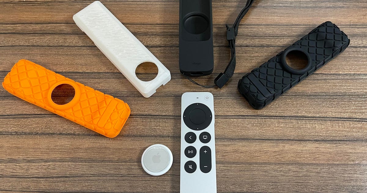 Best Apple TV Remote Cases for AirTags