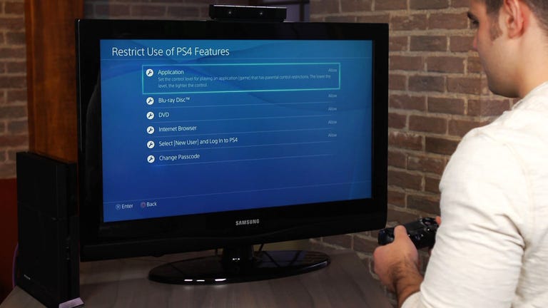 Setting up parental controls on the PS4