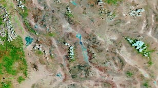 See Death Valley's 1,000-Year Rain Event From Space