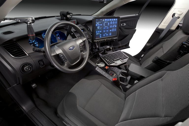 Ford Police Interceptor interior