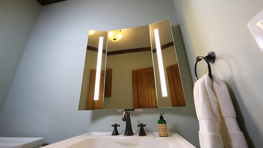 This smart mirror puts Alexa at your bathroom sink