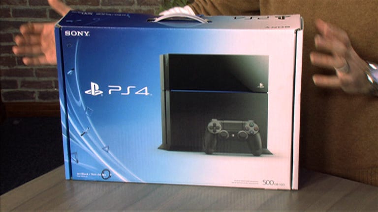 Unboxing Sony's Playstation 4