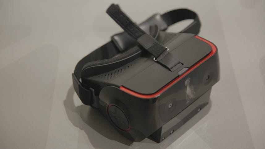 Throwing dice with Qualcomm's hand-tracking VR headset prototype