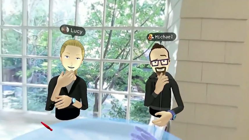 This is how you'll chat with friends in virtual reality