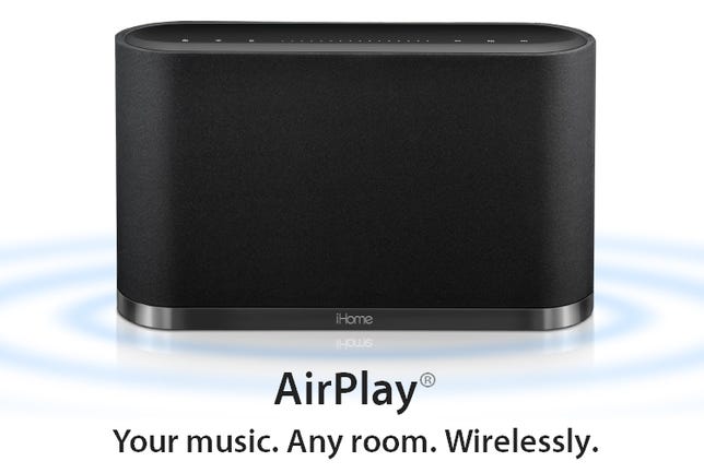 Photo of the iHome iW1 AirPlay speaker.