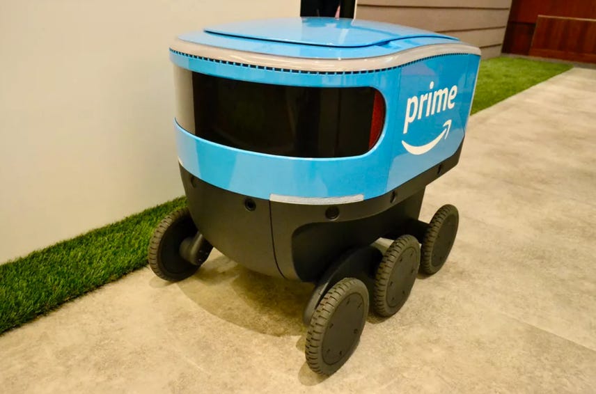Amazon's drones and robots want to take over your deliveries