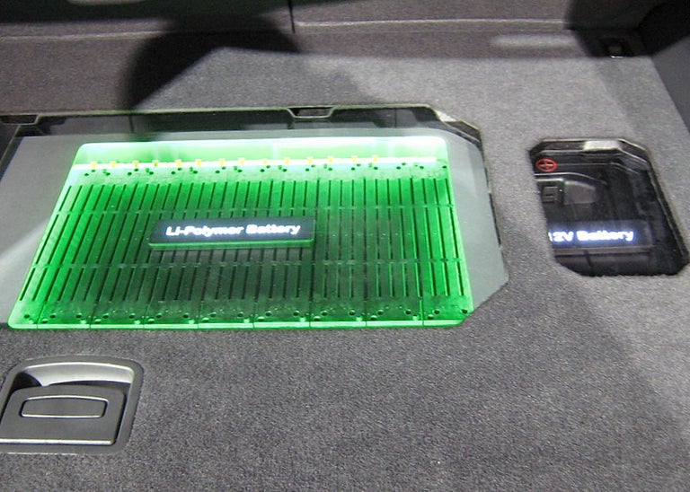 Hyundai lithium polymer battery pack.