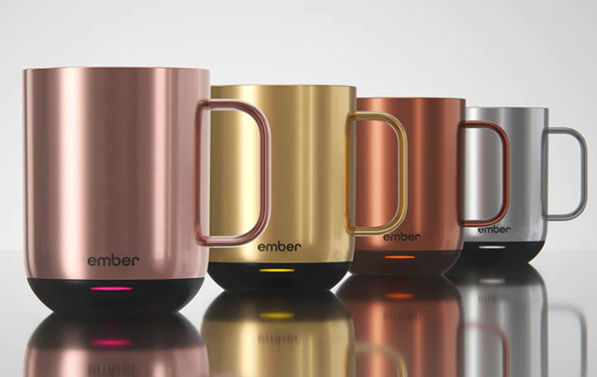 Get $30 Off Ember's Metallic-Colored 10-Ounce Smart Mug at
