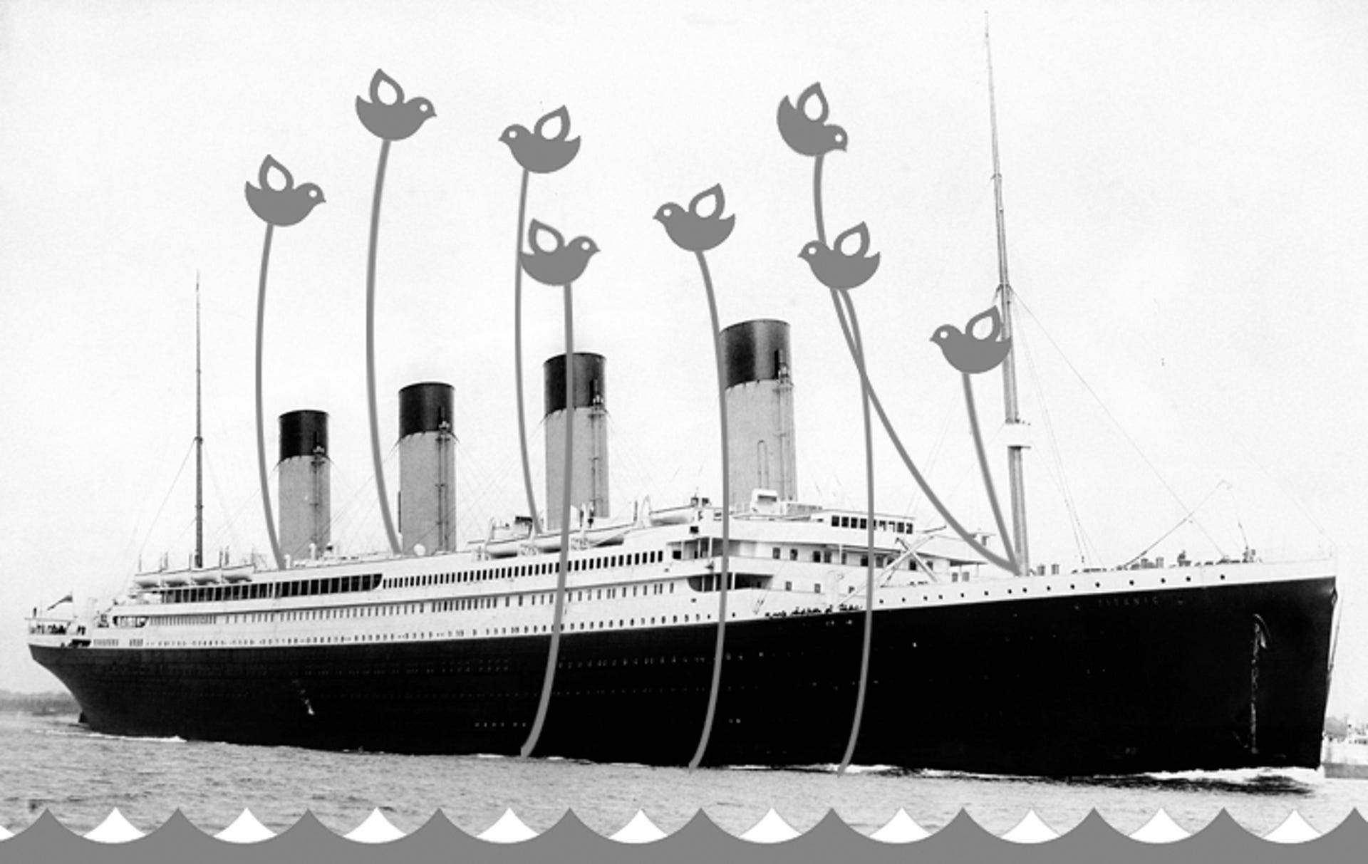 Titanic sinking tweeted in real-time, 104 years later - CNET