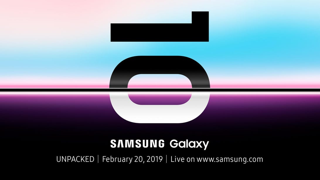 Galaxy S10 launch date confirmed: Feb. 20 at Samsung’s Unpacked event in San Francisco