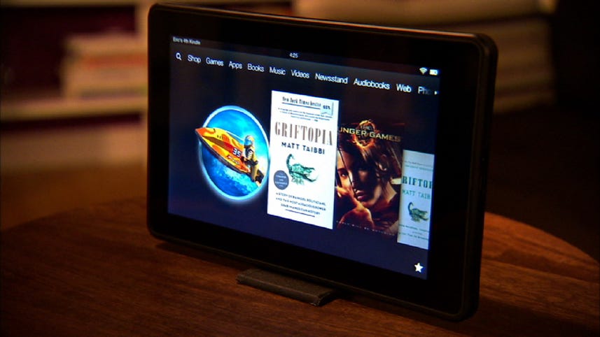 The 2012 Kindle Fire gets a new interface and a lower price