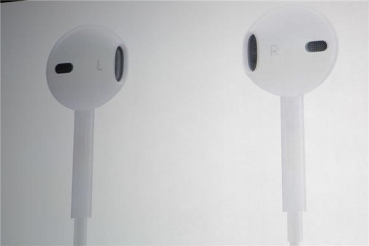 Apple's new earpods.