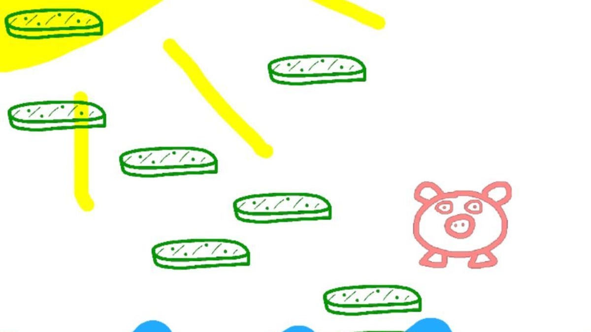 Pickle Jump: Quite possibly the best game involving pigs and pickles ever created.