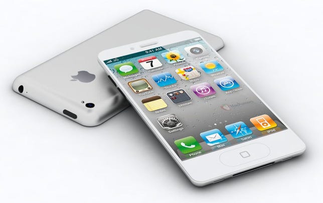 These mockups suggest an iPhone 5 design that's closer (at the rear, anyway) to the iPhone 3G.