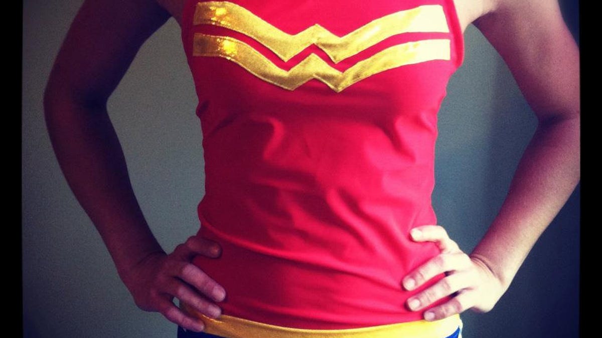 Wonder Woman running costume