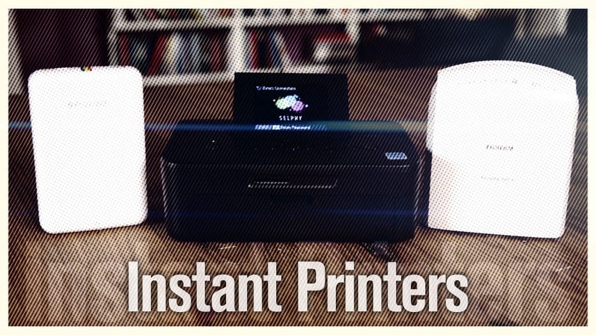 Instant smartphone printers