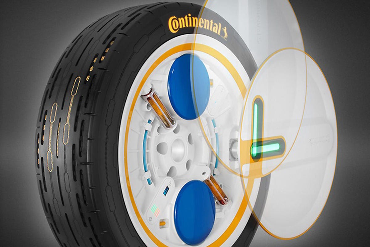 Continental CARE future tire concept